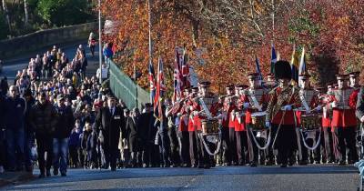 Ayrshire remembrance parade changes announced as public are asked to stay away - www.dailyrecord.co.uk - Britain