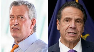 Cuomo, de Blasio put feud over safety as coronavirus crackdown leads to chaos in NYC: report - www.foxnews.com - New York - New York - county Hall