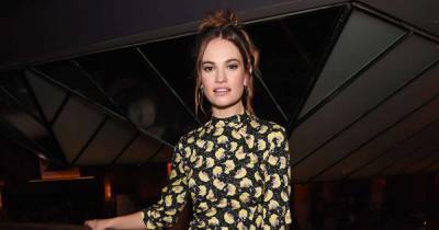 Lily James' daring floral dress for date with Dominic West revealed - www.msn.com - Rome