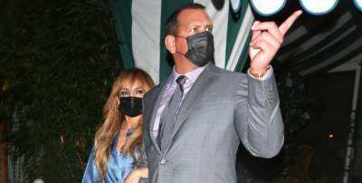 Jennifer Lopez and Alex Rodriguez Dressed Like the Power Couple They Are for L.A. Date - www.elle.com - Los Angeles