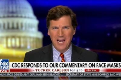 Tucker Carlson Still Doesn’t Seem to Understand How Masks Prevent COVID Infections (Video) - thewrap.com - Spain