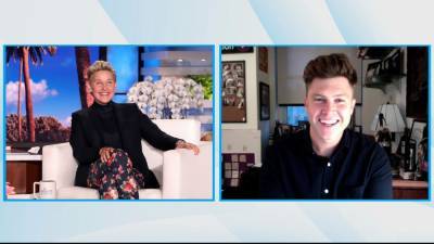 Colin Jost Tells Ellen He Wants ‘Weekend Update’ Co-Anchor Michael Che To Object At His Wedding To Scarlett Johansson - etcanada.com