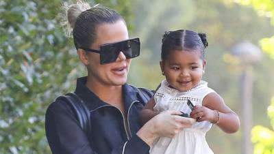 True Thompson, 2, Is Dad Tristan’s Twin As She Flashes Cute Toothy Grin For Khloe Kardashian - hollywoodlife.com