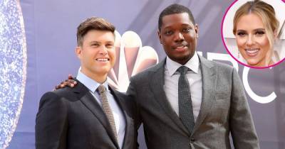 Colin Jost Jokes About Wanting Michael Che to Object at His Wedding to Scarlett Johansson - www.usmagazine.com