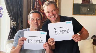 Matt Damon And Ben Affleck Hilariously Tease One Another As They Promote Charity Contest - etcanada.com - Los Angeles - Boston