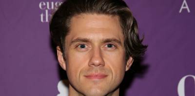 Actor Aaron Tveit Is the Only Actor Nominated in His Tony Award Category - www.justjared.com