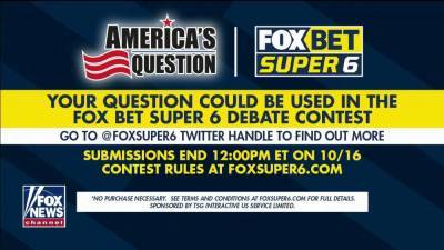 FOX Bet Super 6 presidential debate contest returns, and your question could be used in the game - www.foxnews.com