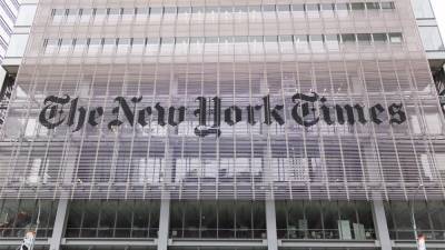 New York Times building climber halted on fifth floor, video shows - www.foxnews.com - New York - New York - Manhattan
