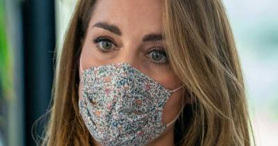 Where you can buy a Kate Middleton-inspired floral face mask for just £5.95 - www.ok.co.uk