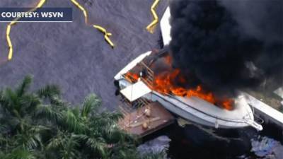 Fort Lauderdale boat seen on video exploding, 13 people injured - www.foxnews.com - Florida