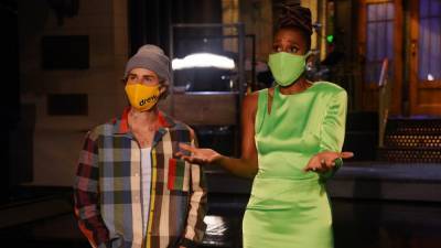 Justin Bieber and Issa Rae Are Pumped for Their 'Saturday Night Live' Appearances in New Promo - www.etonline.com