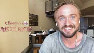 Tom Felton Is 'Highly Flattered' by #DracoTok, Teases 'Harry Potter' Reunion (Exclusive) - www.etonline.com - county Potter