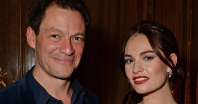 Dominic West and Lily James ‘seen kissing and cuddling’ on flight to Rome before bombshell snaps - www.ok.co.uk - France - Italy