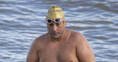 James Argent trains in freezing Kent sea as he prepares for gruelling swim from Europe to Africa - www.ok.co.uk - Spain - Morocco