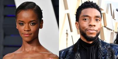 Letitia Wright Is Asked About Filming 'Black Panther' Without Chadwick Boseman - www.justjared.com