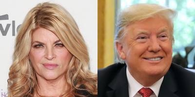Kirstie Alley Says She's Voting for Donald Trump, Celebrities Respond in Her Mentions - www.justjared.com