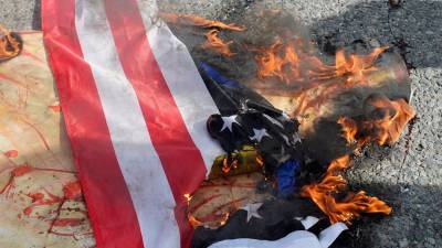 Opposing Boston protest groups go head-to-head, with some burning flags - www.foxnews.com - Boston