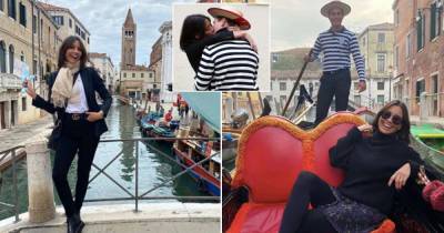 Melanie Sykes says 'it was difficult to care' who saw her Venice fling - www.msn.com