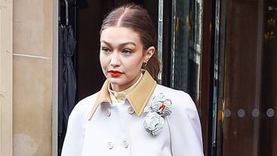 Gigi Hadid Shows Off Diamond ‘Mama’ Necklace 1.5 Weeks After Giving Birth To Her Baby Girl - hollywoodlife.com - Los Angeles
