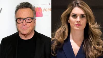 Tom Arnold shares Hope Hicks' cell phone number after she tests positive for coronavirus - www.foxnews.com