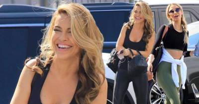 Chrishell Stause and Kaitlyn Bristowe head to DWTS rehearsals in LA - www.msn.com