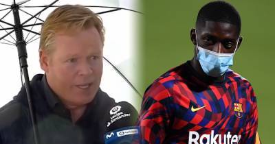 Why Ousmane Dembele was benched by Barcelona amid Manchester United loan interest - www.manchestereveningnews.co.uk - Manchester - city Memphis