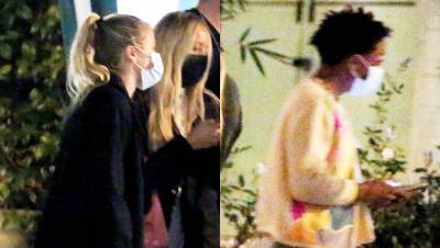 Sofia Richie Jaden Smith Reunite For Dinner With Friends TK Weeks After Flirty Beach Hangout - hollywoodlife.com