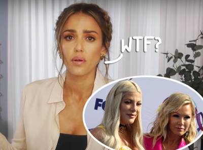 Jessica Alba Claims Guest Stars Were ‘Not Allowed To Make Eye Contact’ With 90210 Cast! - perezhilton.com