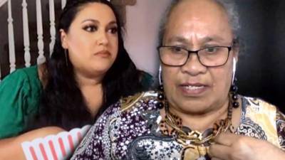 '90 Day Fiancé' Tell-All: Asuelu's Mom Apologizes to Kalani as She Grabs the Popcorn (Exclusive) - www.etonline.com