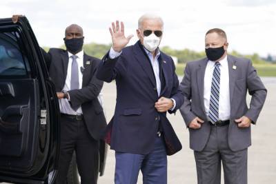 Joe Biden Back On Campaign Trail Today After Negative COVID-19 Test Result; Kamala Harris Has Michael B Jordan & Obama Fundraiser Tonight - deadline.com - Jordan - Michigan - state Delaware