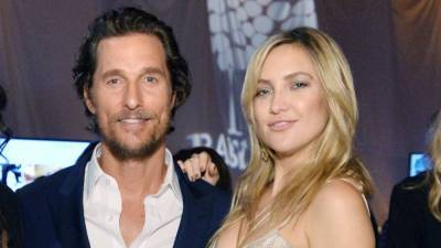 Kate Hudson Dishes on Never Having a 'Simple' Kiss With Matthew McConaughey (Exclusive) - www.etonline.com