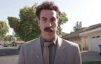 Watch Borat give Jimmy Kimmel a “coronavirus inspection” - www.nme.com