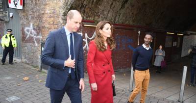 Kate Middleton wows in red as she and Prince William visit launch of Hold Still campaign - www.ok.co.uk - London - city Waterloo