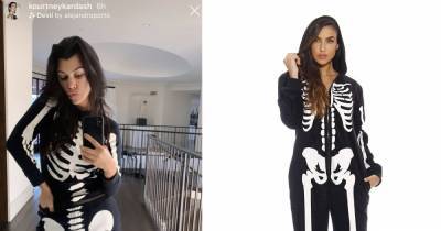 These Skeleton Pajamas Look Just Like the Ones Kourtney Kardashian Wears - www.usmagazine.com