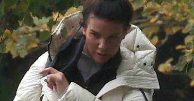 Rebekah Vardy looks deep in thought as she leaves Dancing On Ice training amid legal battle - www.ok.co.uk