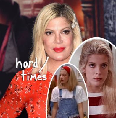 Tori Spelling - Aaron Spelling - Tori Spelling Remembers Being Bullied For Her Looks On Beverly Hills, 90210 - perezhilton.com