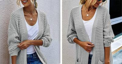 This Chunky Knit Sweater Is the Key to a Boho-Chic Fall Outfit - www.usmagazine.com