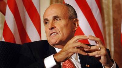 Donald Trump - Joe Biden - Rudy Giuliani - Sacha Baron Cohen - Rudy Giuliani responds to Borat video - breakingnews.ie - Britain - New York