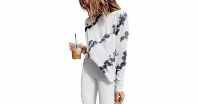 This Long-Sleeve Tee’s Minimal Tie-Dye Design Is Perfect for Fall and Winter - www.usmagazine.com