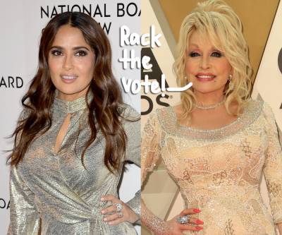 Salma Hayek & Dolly Parton Are The Most Searched Nude Celebrities On The Internet! - perezhilton.com