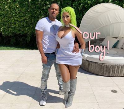 Nicki Minaj Shares First Glimpse At Her Newborn Son! Too Cute! - perezhilton.com - Los Angeles