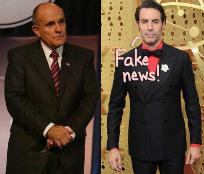 Sacha Baron Cohen Goes Into Character As Borat To ‘Defend’ Rudy Giuliani Amid Controversy — Amazing! - perezhilton.com - Russia