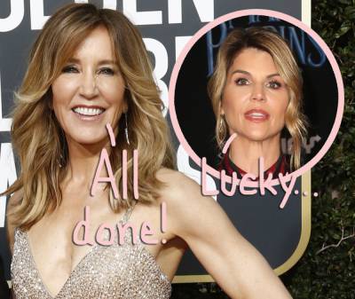 Felicity Huffman Is Finished With College Admissions Scandal Sentence After Completing Supervised Release! - perezhilton.com - California
