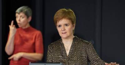 Nicola Sturgeon outlines five-tier lockdown restriction plan - www.dailyrecord.co.uk - Scotland