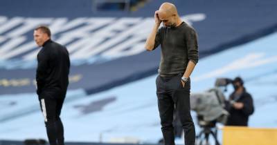 Pep Guardiola analyses Man City defeat by Leicester and addresses Liverpool FC lead in title race - www.manchestereveningnews.co.uk - Manchester