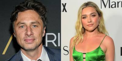 Zach Braff & Florence Pugh Mourn Death of Dog Roscoe By Writing Sweet Tributes - www.justjared.com