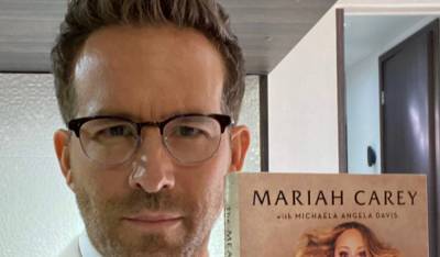 Ryan Reynolds Got All Dressed Up to Promote Mariah Carey's Memoir! - www.justjared.com