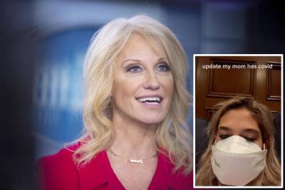 Claudia Conway Breaks News That Kellyanne Conway Tested Positive For COVID-19 - perezhilton.com