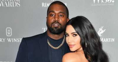 Kim Kardashian Shares Happy Family Photo With Kanye West and Kids Amid Drama - www.usmagazine.com