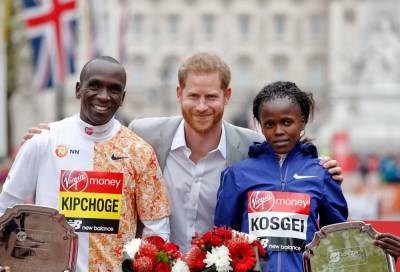 Prince Harry Tells London Marathon Runners ‘We Are Together In Spirit’ - etcanada.com - Indiana - Charlotte - county Marathon